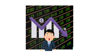 株価下落